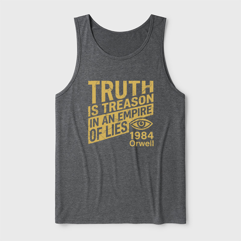 1984 Orwell Ultra Soft Heather Tank