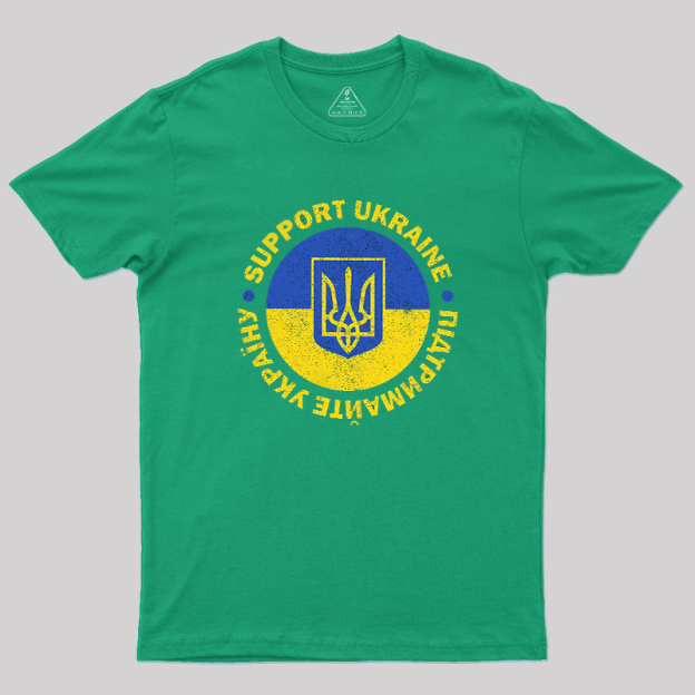 Support Ukraine - Stop the War Geek T-Shirt