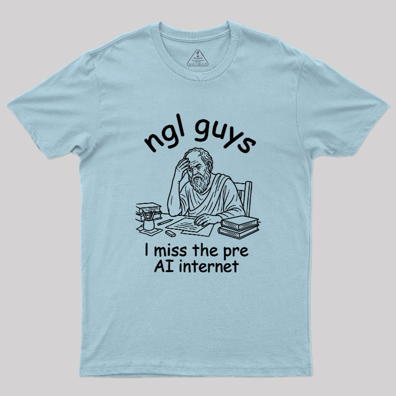 Digital Nostalgia Geek T-Shirt