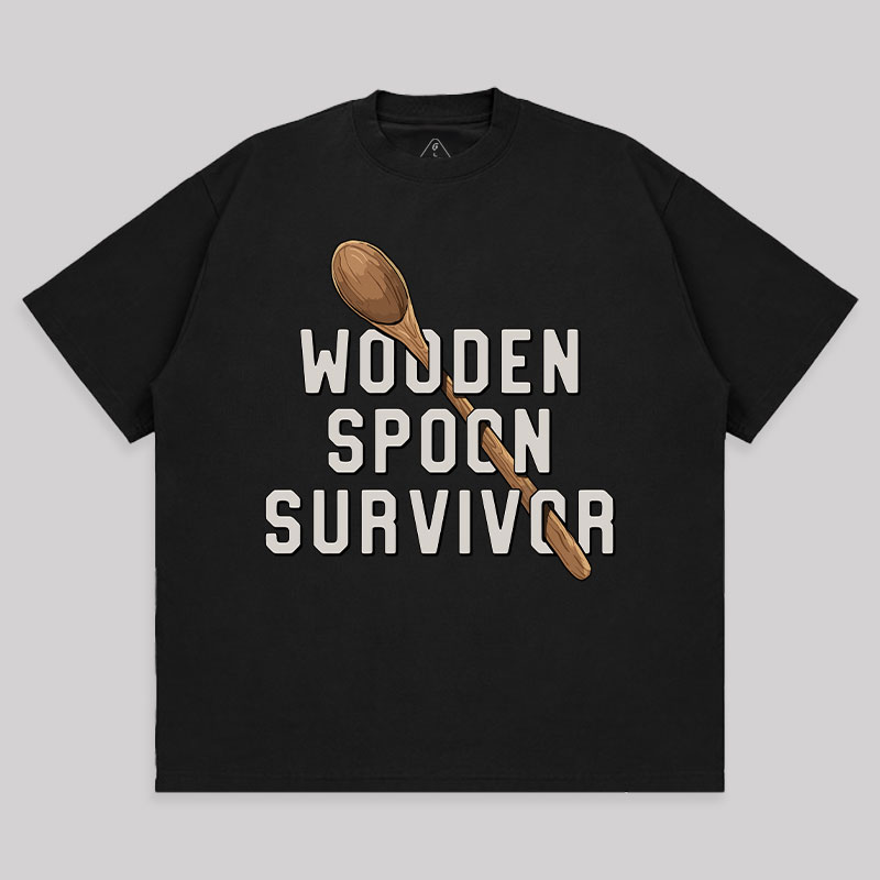 Wooden Spoon Survivor Unisex Oversized T-shirt
