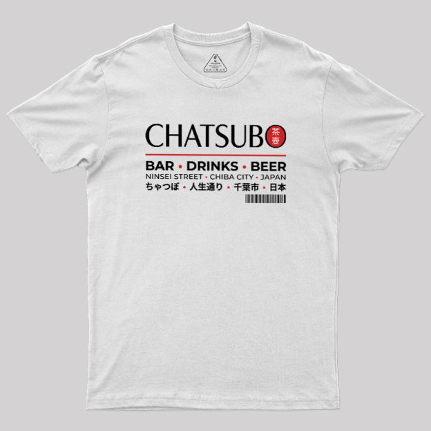 The Chatsubo Bar Geek T-Shirt