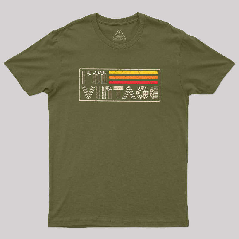 Im Vintage Geek T-Shirt