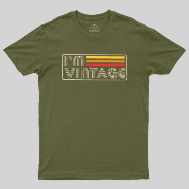 Im Vintage Geek T-Shirt