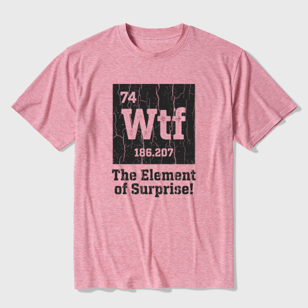 WTF Ultra Soft Heather Tee