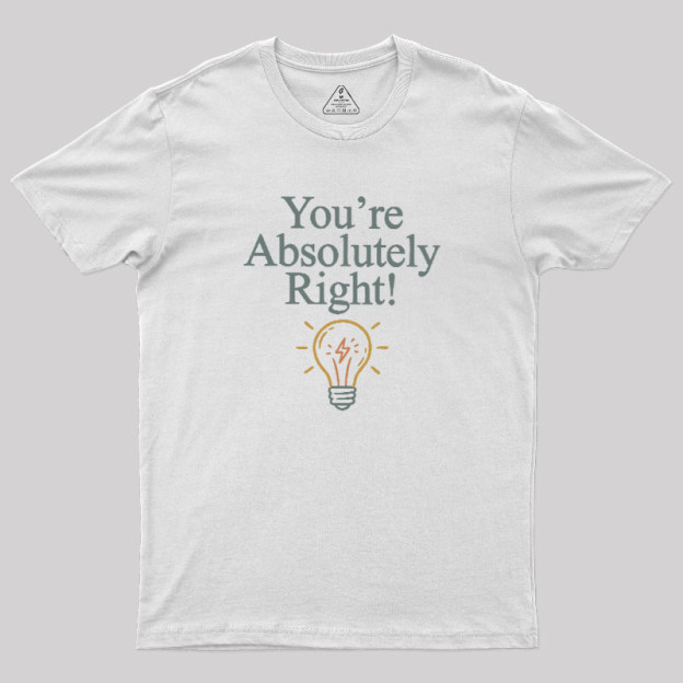 Eureka Moment Geek T-Shirt