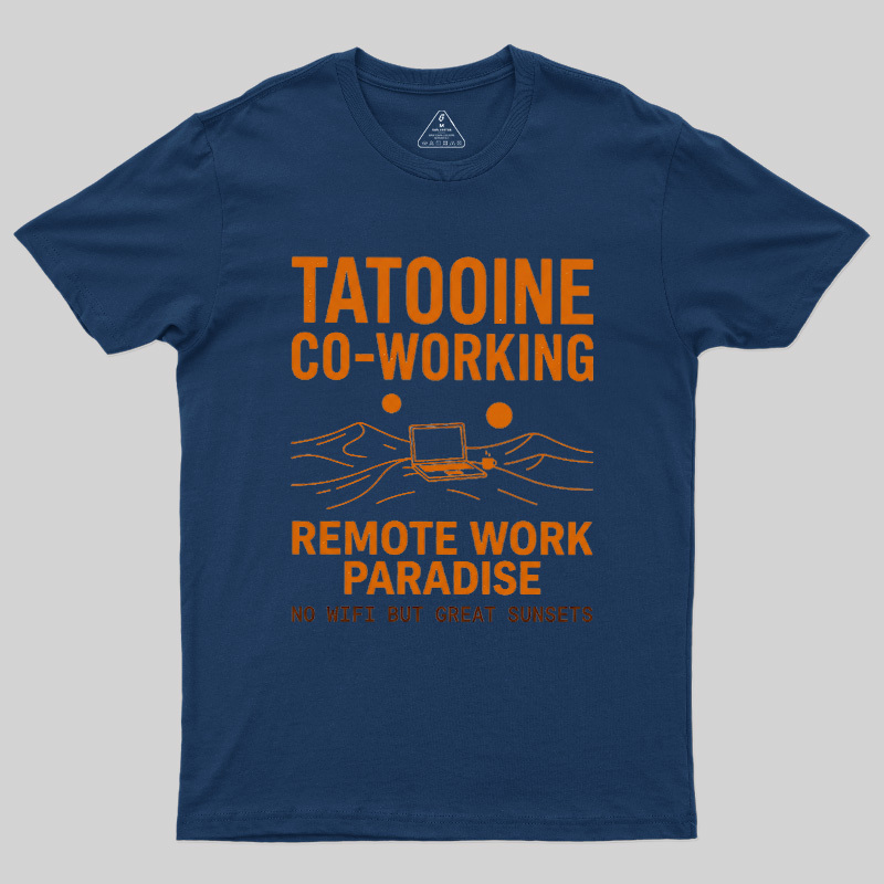 No WiFi Great Sunsets Remote Work Geek T-Shirt