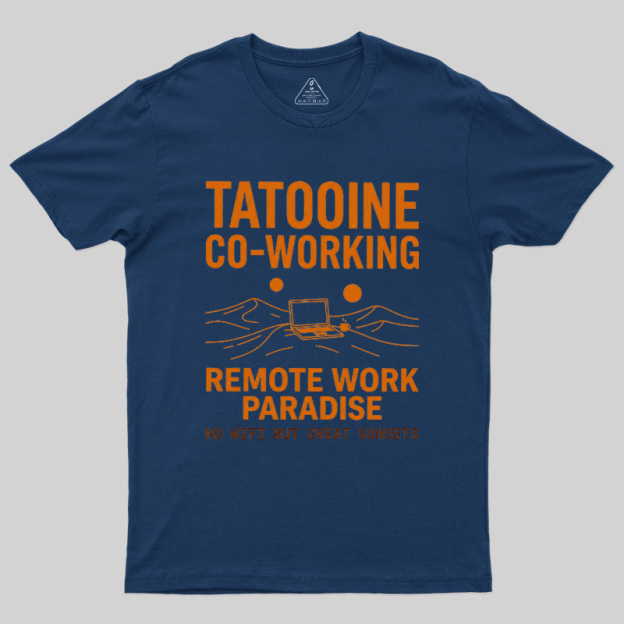 No WiFi Great Sunsets Remote Work Geek T-Shirt