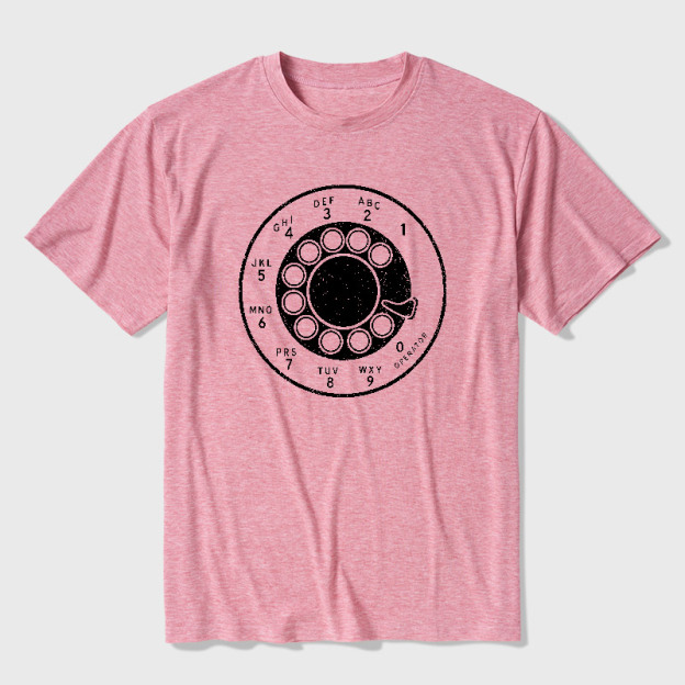 Rotary Dial Vintage Ultra Soft Heather Tee