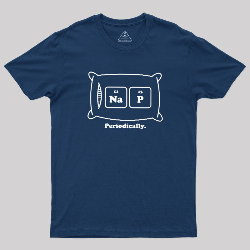 Nap Periodic Table Geek T-Shirt