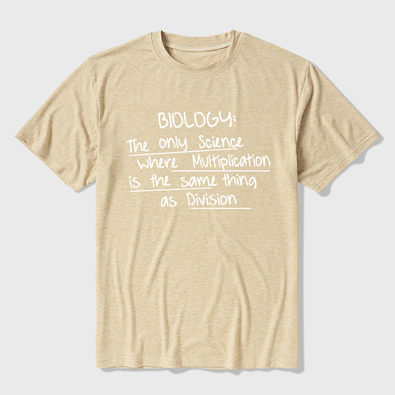 The Definition Of Biology Ultra Soft Heather Tees