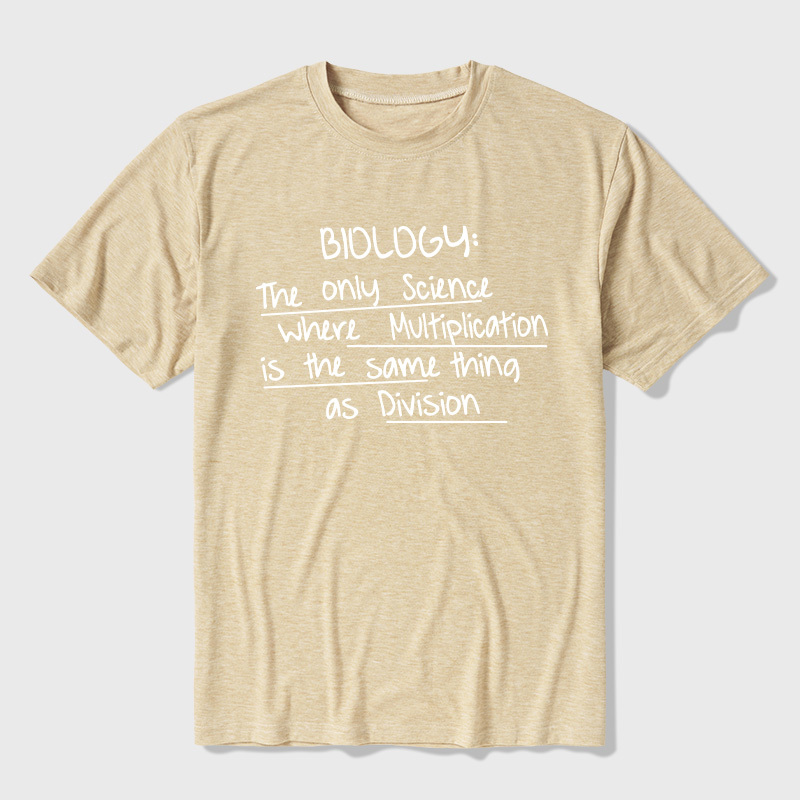 The Definition Of Biology Ultra Soft Heather Tees