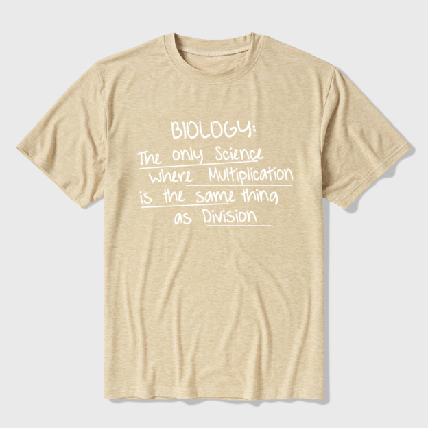 The Definition Of Biology Ultra Soft Heather Tees