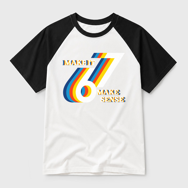 It Doesn’t Mean Anything Geek Retro Raglan T-Shirt