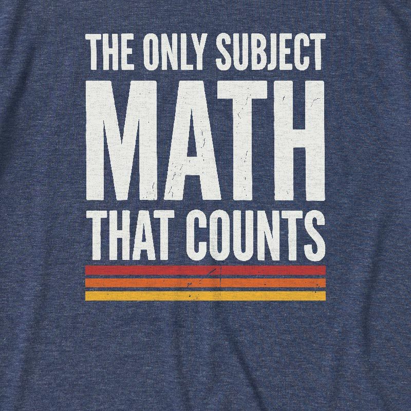 Math Geek Ultra Soft Heather Tee
