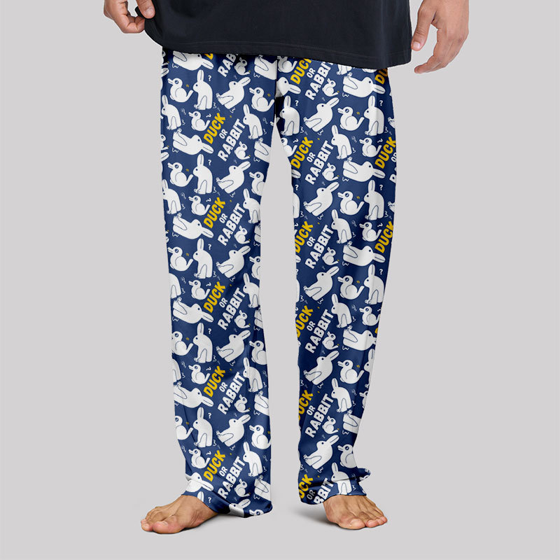 Duck or Rabbit Geek Loungewear Pants