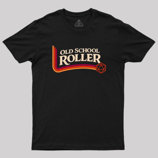 Retro Dice Roller Geek T-Shirt