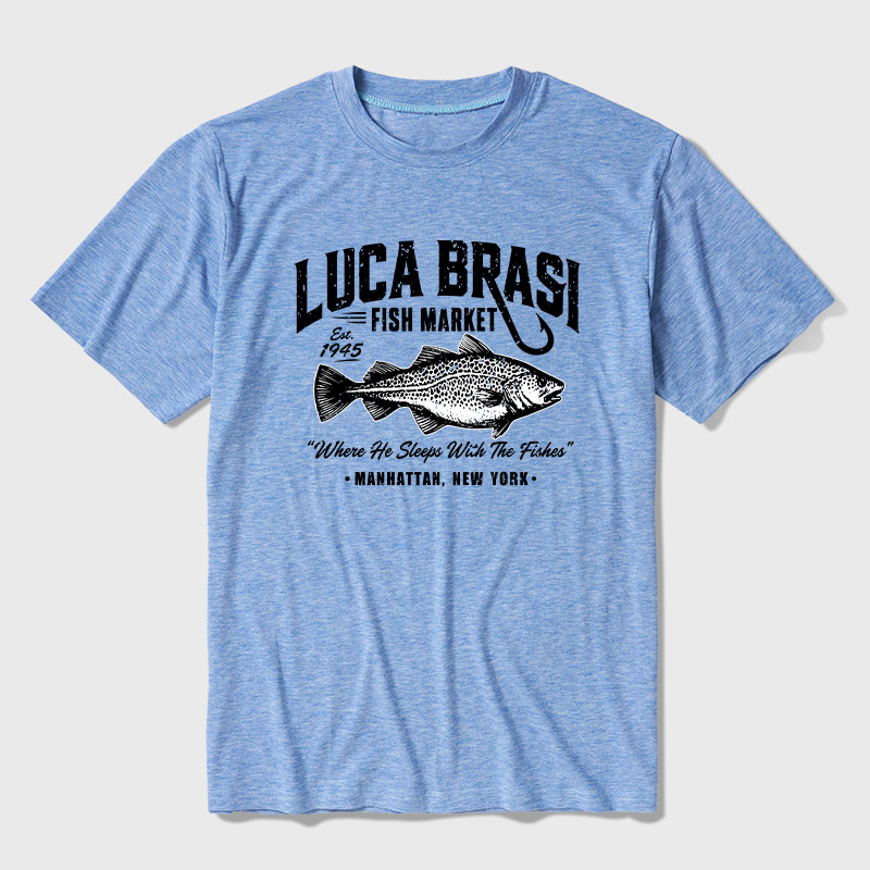 Luca Brasi Fishing Charters Ultra Soft Heather Tee