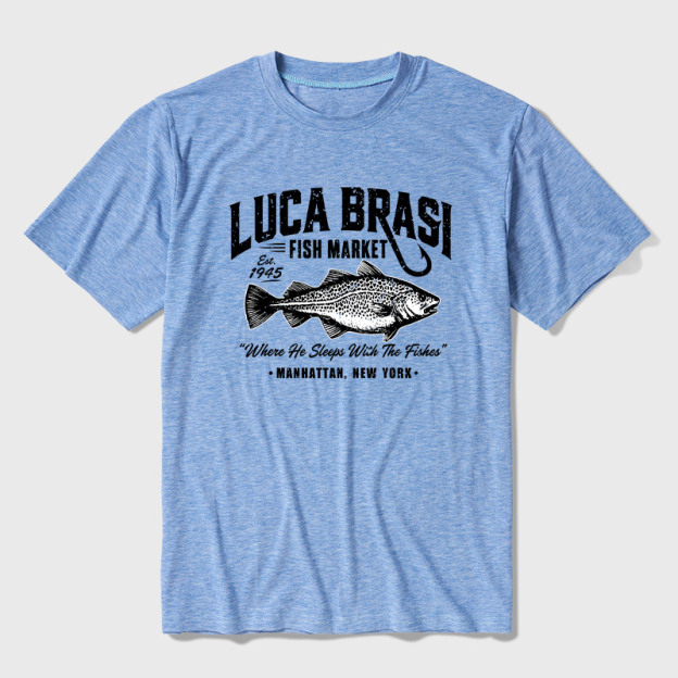 Luca Brasi Fishing Charters Ultra Soft Heather Tee