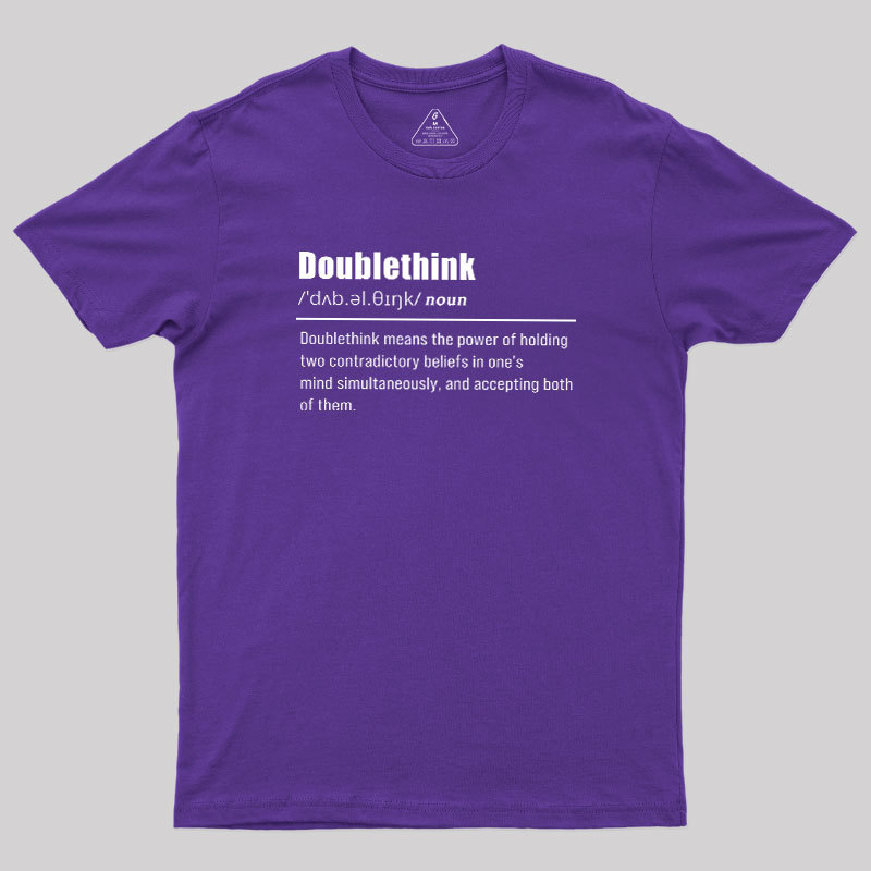 Double Think Geek T-Shirt