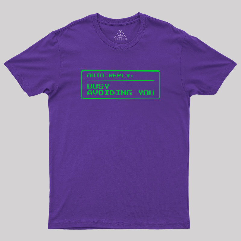 Auto Reply Geek T-Shirt