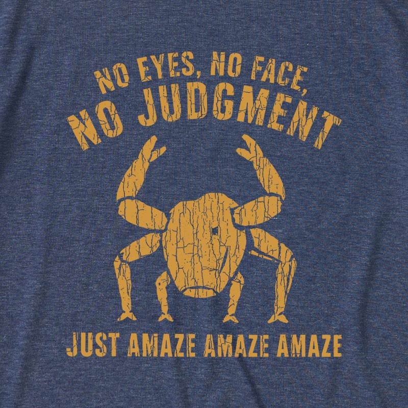 Faceless, Fearless Ultra Soft Heather Tee