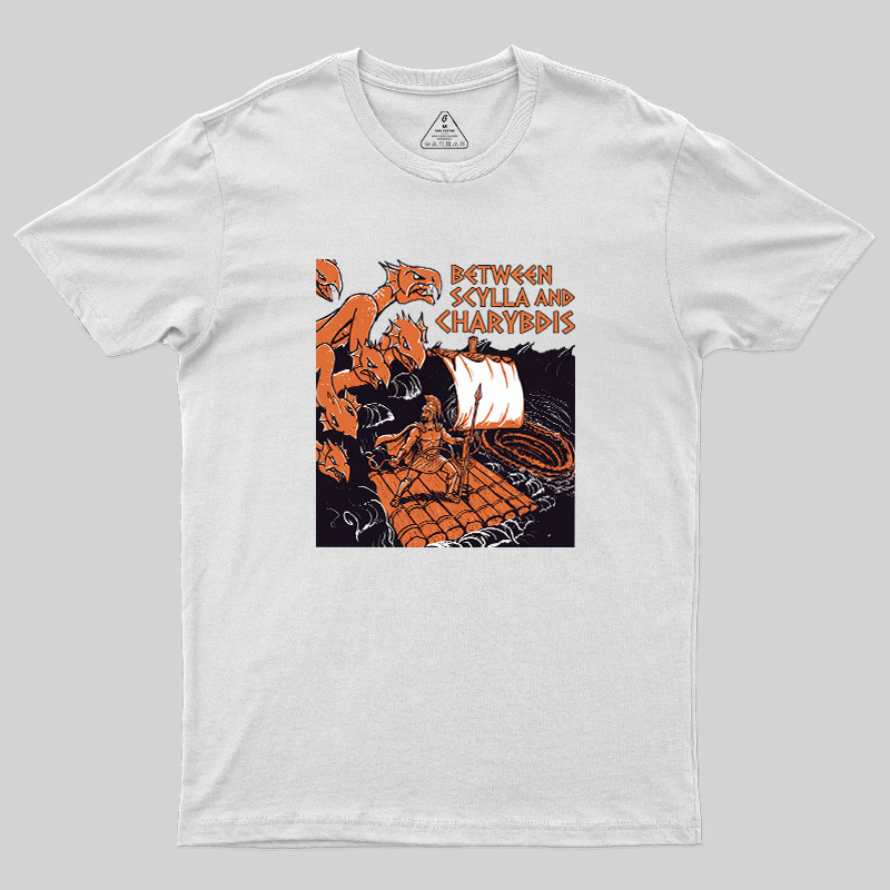 Scylla & Charybdis Greek Myth Graphic Geek T-Shirt
