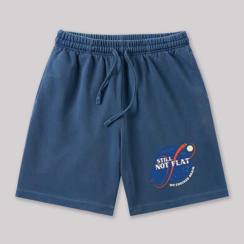 Still Not Flat Geeky Washed Shorts