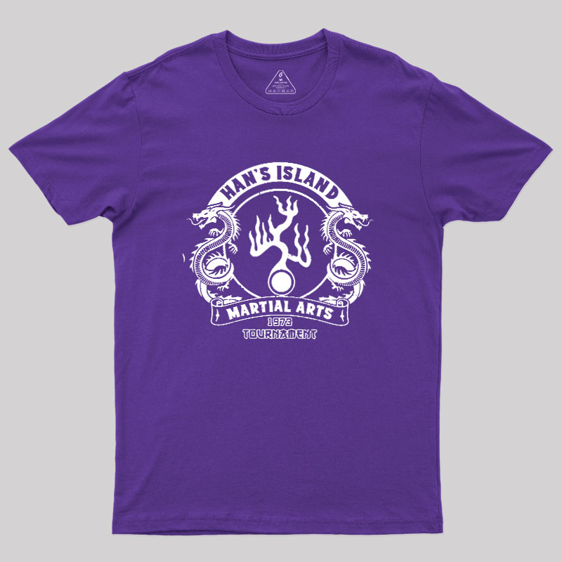 Han's Island Martial arts tournament Geek T-Shirt