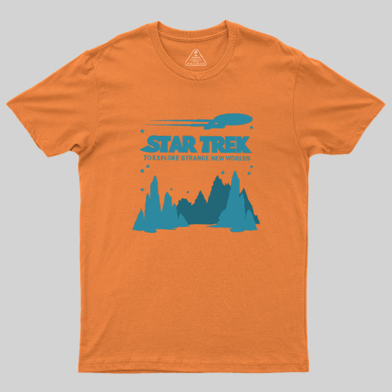Explore New Worlds Geek T-Shirt
