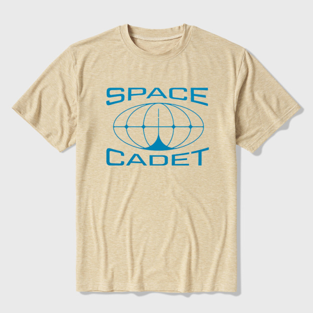 Retro Space Cadet Ultra Soft Heather Tees