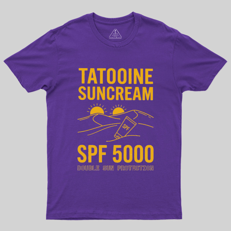 Two-Sun Desert Sunscreen Geek T-Shirt
