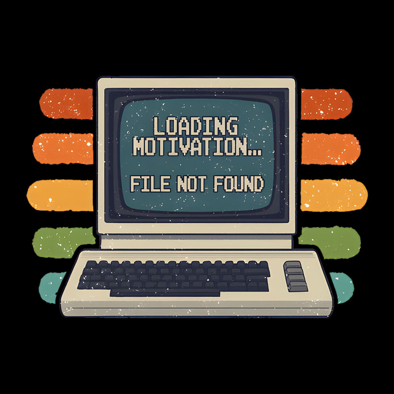 Loading Motivation Geek T-Shirt