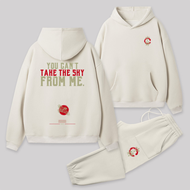 Serenity Front and Back Printed Geek Fleece Hoodie Set