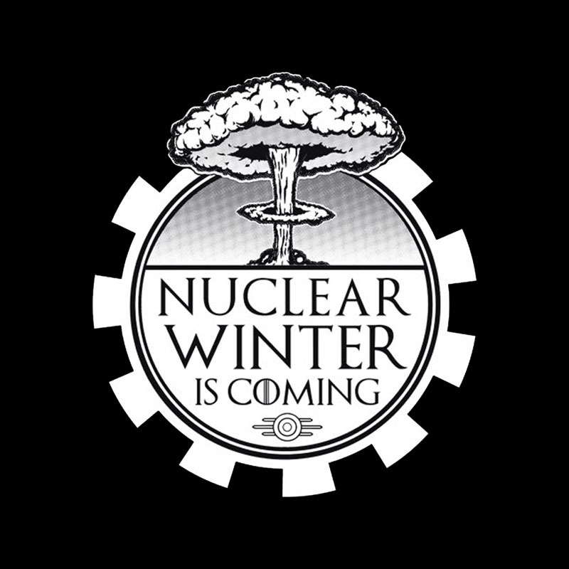 Nuclear Winter Is Coming Geek T-Shirt