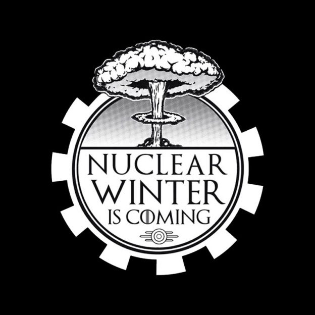 Nuclear Winter Is Coming Geek T-Shirt