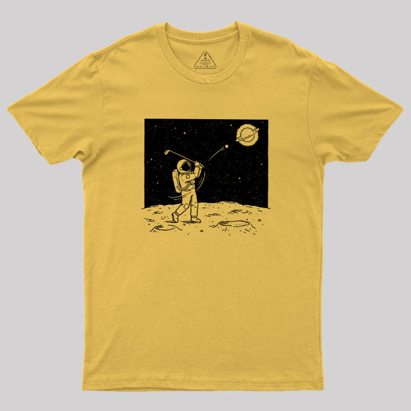 Space Golf Geek T-Shirt