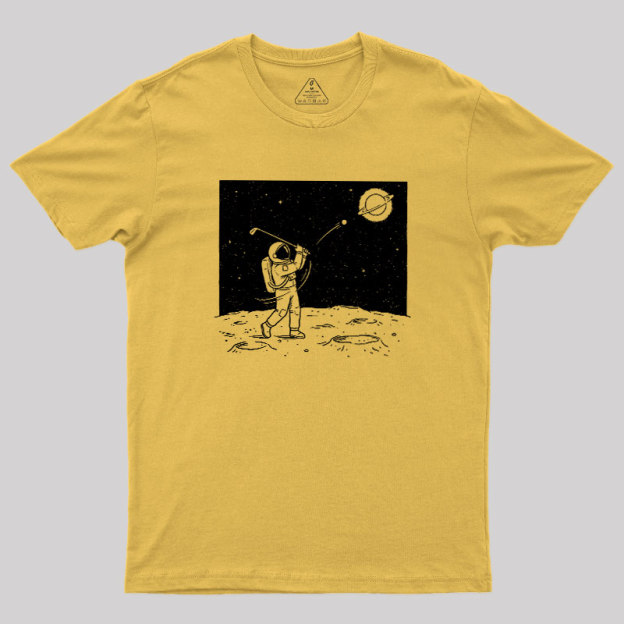 Space Golf Geek T-Shirt
