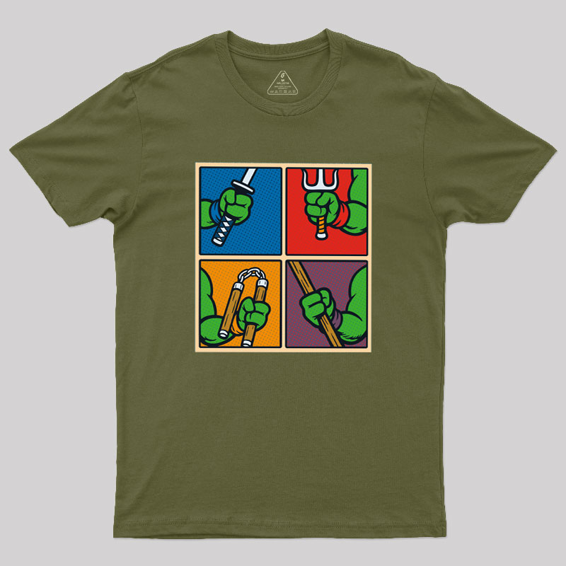 Shadow Warriors Weapons Geek T-Shirt