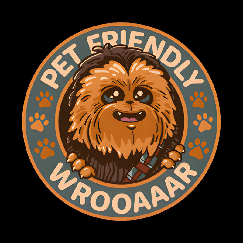 Friendly Wookiee Geek T-Shirt