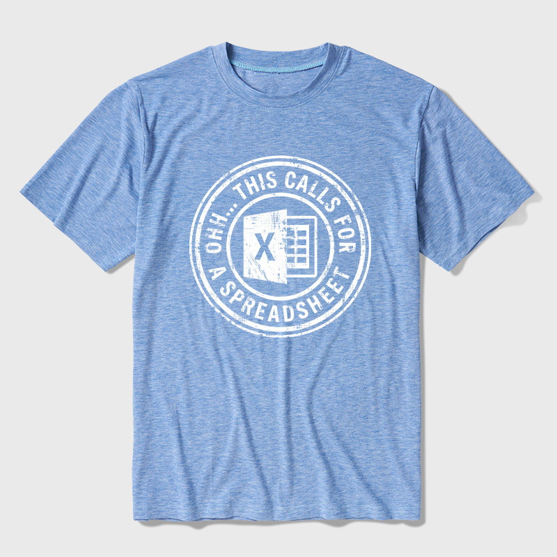 Ohh This Calls For A Spreadsheet Ultra Soft Heather Tee