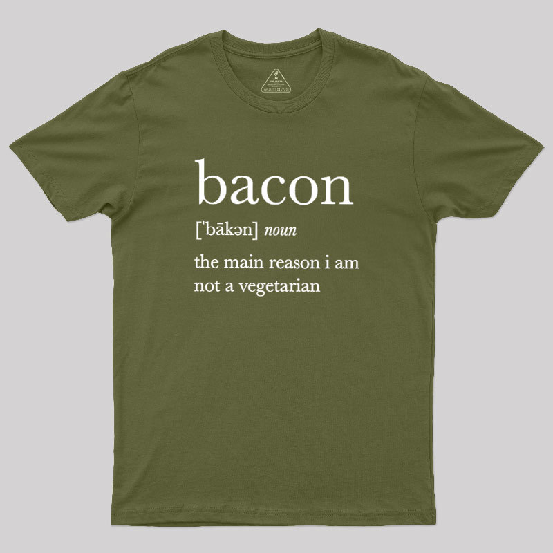 Definition Of Bacon Geek T-Shirt