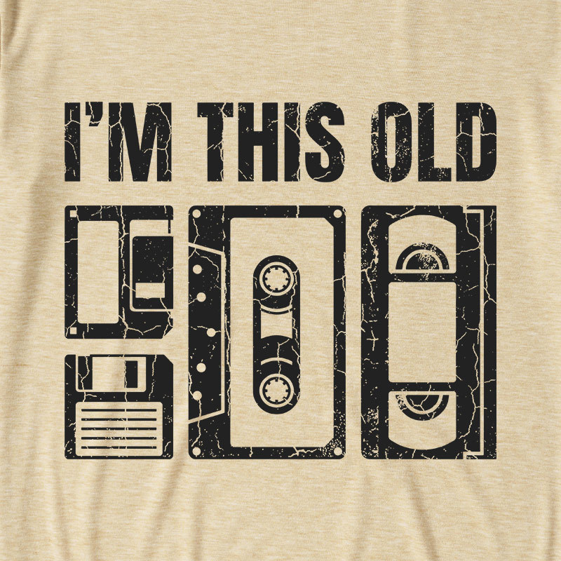 Im This Old Vintage Ultra Soft Heather Tee