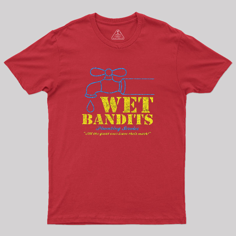 Wet Bandits Plumbing Geek T-Shirt