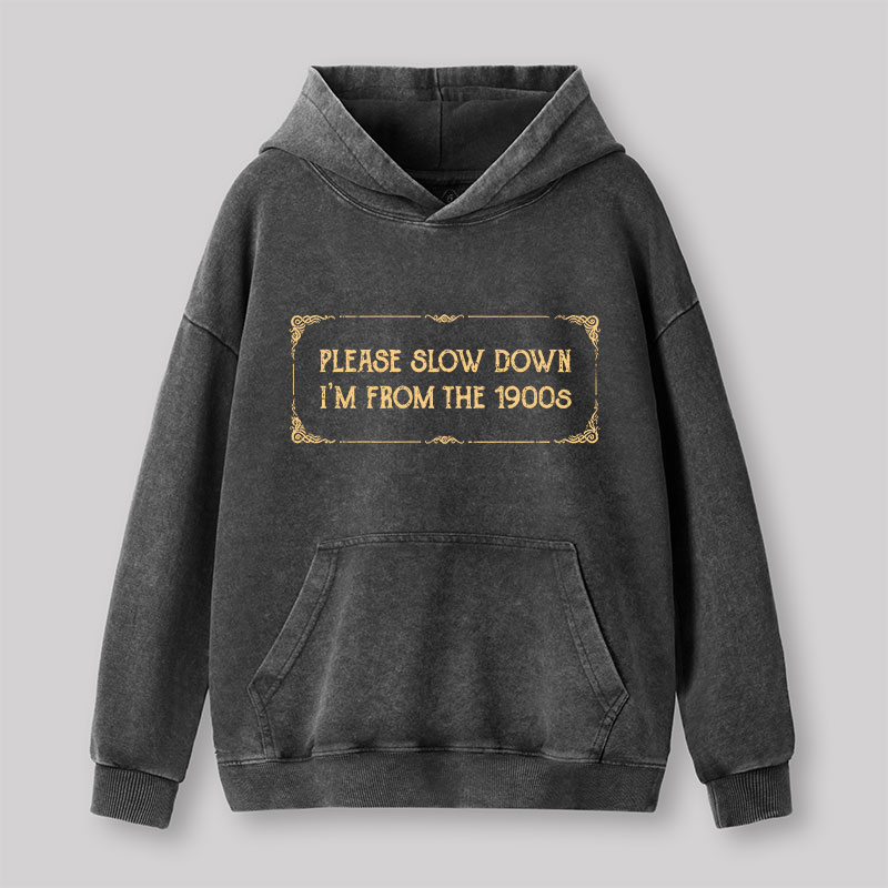 From the 1900s Washed Hoodie