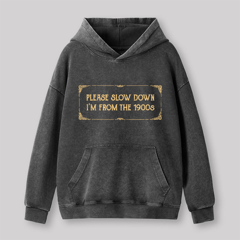 From the 1900s Washed Hoodie