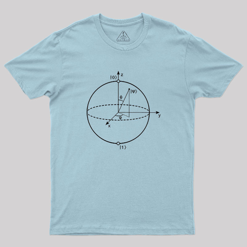 Bloch Sphere Geek T-Shirt