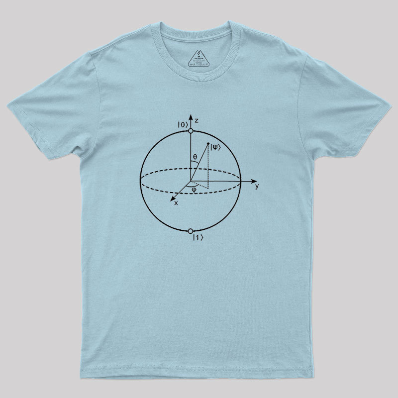 Bloch Sphere Geek T-Shirt