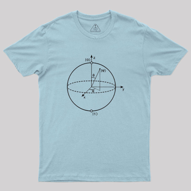 Bloch Sphere Geek T-Shirt