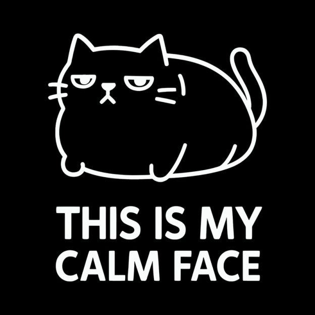 This Is My Calm Face Geek T-Shirt