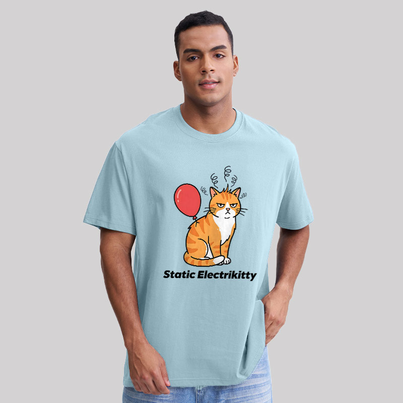 Static Electrikitty Geek T-Shirt
